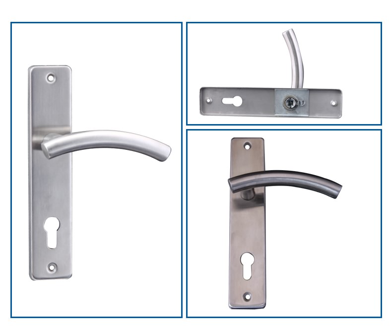 Customiz Ss304 Gatehouse Door Hande Cover Plate 2k245